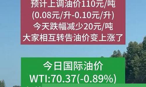 下次油价上调还是下降-下次油价调整是涨还