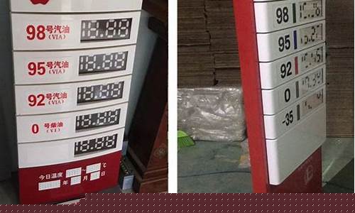 中石化油价今日价格92号汽油价格调整最新