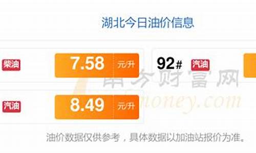 湖北今日油价最新价格查询表-湖北油价今日价格92